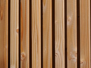 Bardage bois VIBRATO variation verticale en Douglas